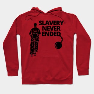 Slavery never ended Hoodie